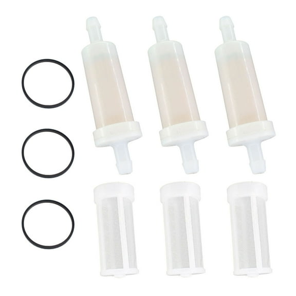 3x In Line Oil Filter for Sea Doo 2 Stroke 275000051 275000262 275-000-051 275-000-262 & 275500033 Fuel Filter Water Separator