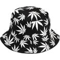 thumbnail image 5 of CoCopeaunts Maple Leaf Bucket Hat for Women Wide Brim Sun Protection Couple Summer Cotton Foldable Men Fisherman Hats All-Match, 5 of 8