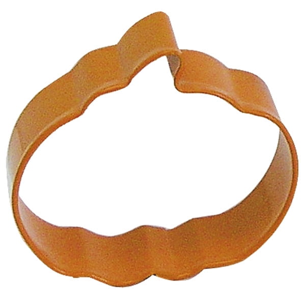 Pumpkin Poly Resin Orange 3 in Cookie Cutter Pr11900 R&M Cookie