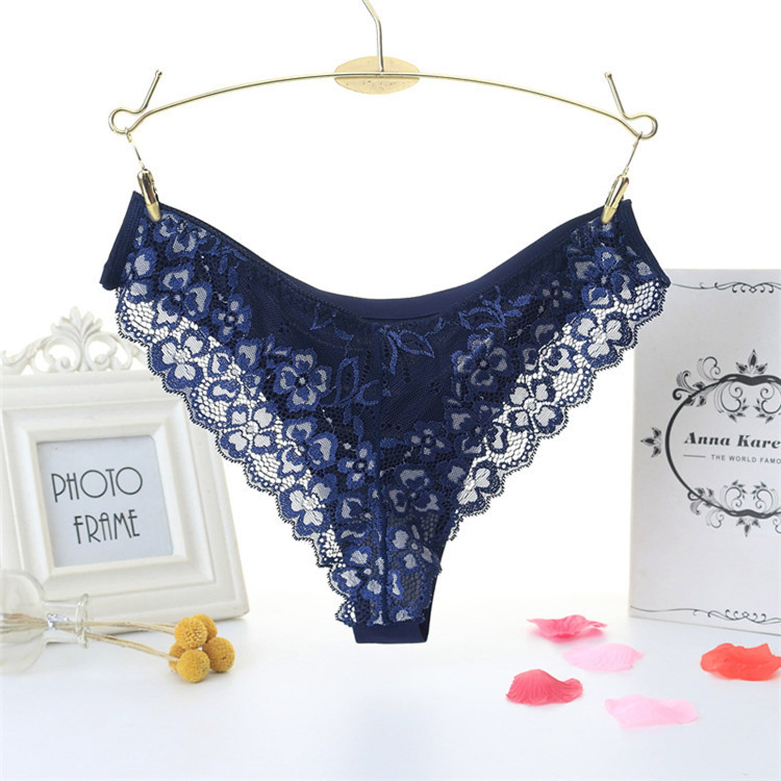 FINETOO 4Pcs Sexy Women's Lace Bikini Thongs Low-waist Letter Underwear Thong  Female G-String Transparent Breathable Intimates - AliExpress
