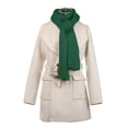 thumbnail image 5 of INSPIRE CHIC Women's Scarf Stylish Knitted Long Rectangle Shape Warm Winter Scarf Dark Green 180x30cm/71x12", 5 of 5