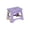 #006-Purple, variant on YiJuHui Portable Folding Stool Heavy Duty Plastic Chair for Adults Outdoor Indoor Camping Fishing Picnic Compact Lightweight Collapsible Stool with Handle Non-Slip Feet