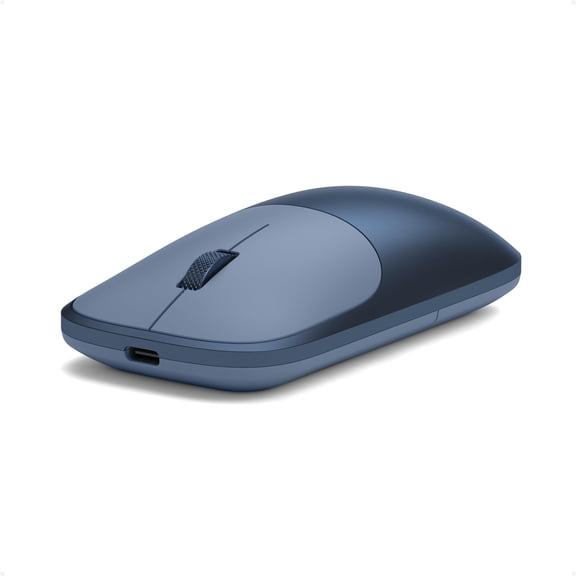 Satechi Slim EX Wireless Mouse, Multi-Device Bluetooth & 2.4GHz Connection for macOS, Windows, iPadOS, and Android, Quiet Clicks, Anodized Aluminum Shell, USB-C Rechargeable Battery, Indigo