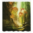 thumbnail image 3 of Ambesonne Fantasy Shower Curtain, Vivid Autumn Season, 69"Wx84"L, Multicolor, 3 of 5