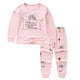 thumbnail image 2 of Conjuntos de pijamas para niñas, ropa de dormir para niños, pijamas de manga larga para el hogar, pijamas de Navidad, 2 of 4