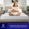 thumbnail image 4 of Revo Valuepedic Full Size Individually Wrapped Coils Innerspring 8-Inch Firm Hybrid Mattress | Affordable Sleep Solution | Mattress-in-a-Box, 4 of 9