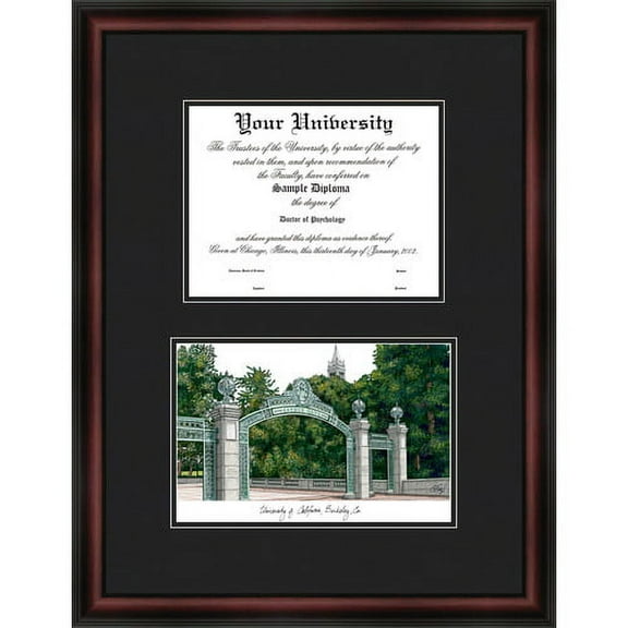 University of California, Berkeley 8.5" x 11" Diplomate Diploma Frame
