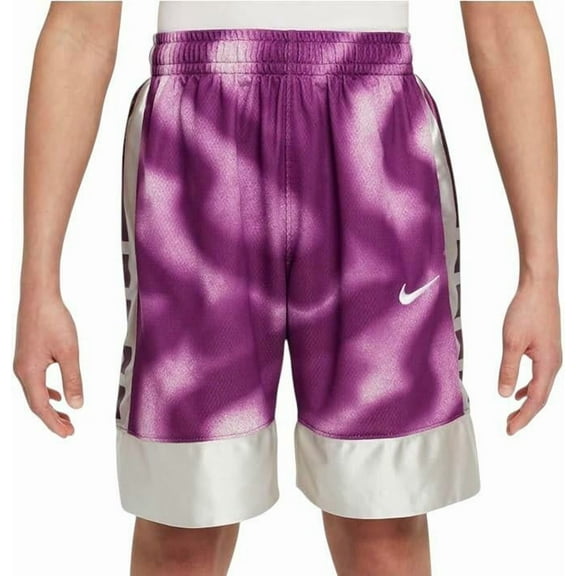 Nike Boys' Dri-FIT Elite 23 All Over Print Shorts, Medium Boy's Athletic Shorts