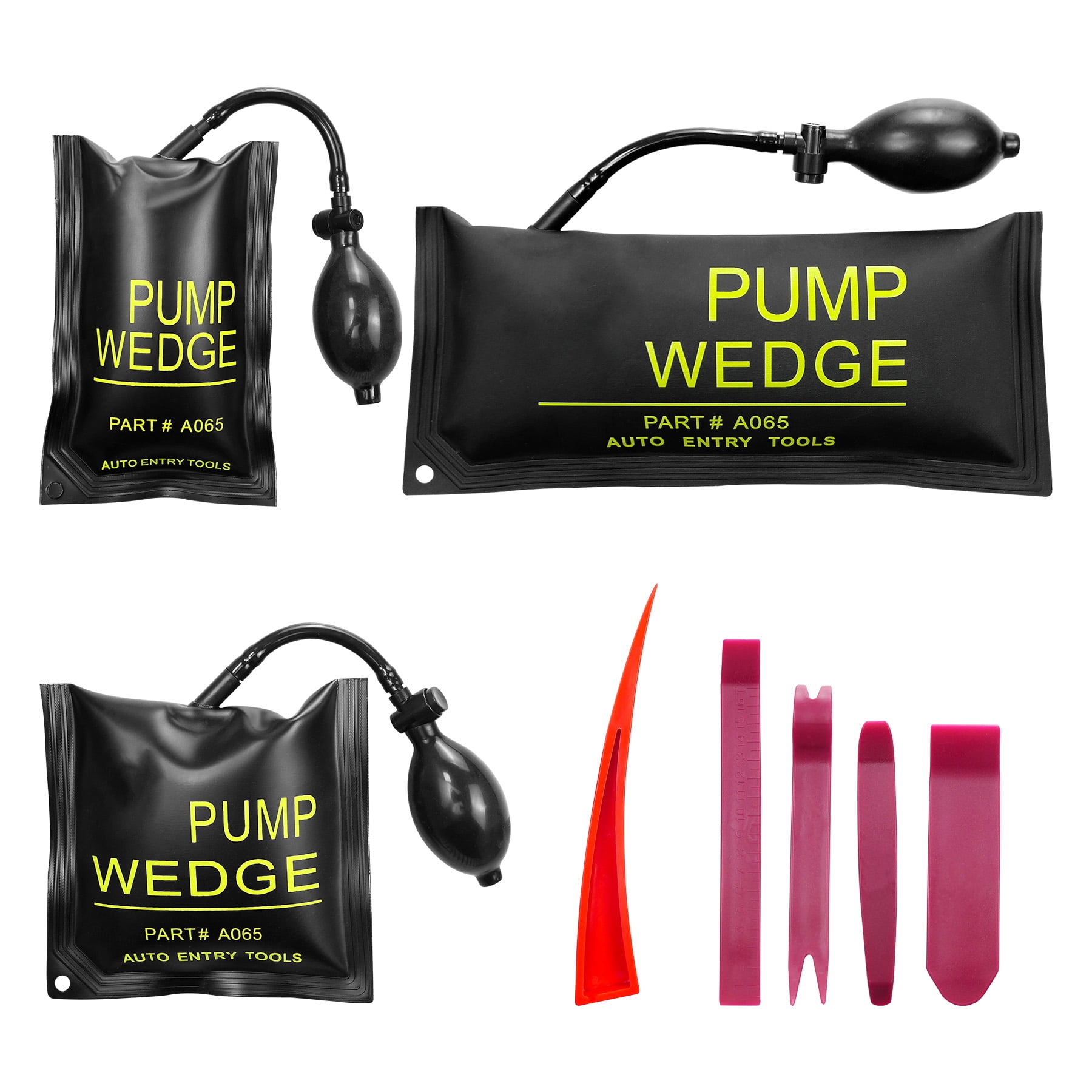 FUQUN Car Air Wedge Pump Kit 2 Pieces Air Wedge Bag Leveling Kit