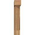 thumbnail image 2 of Ekena Millwork 8"W x 38"D x 44"H Traditional Block Rough Sawn Bracket w/ Offset Brace, Western Red Cedar, 2 of 25