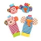 thumbnail image 5 of Calcetines de peluche de dibujos animados para bebés sonajero de muñeca juguetes sensoriales para recién nacidos de 3 6 y 12 meses, 5 of 5