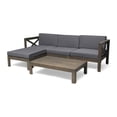 thumbnail image 2 of LSHAPE SOFA SET, DARK GREY, 2 of 8
