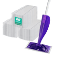 thumbnail image 2 of Home Harmony Basics Pad Refills Compatible With Swiffer Wetjet, 60 Count, Disposable, Eco-Friendly, Made in USA, White, 2 of 6