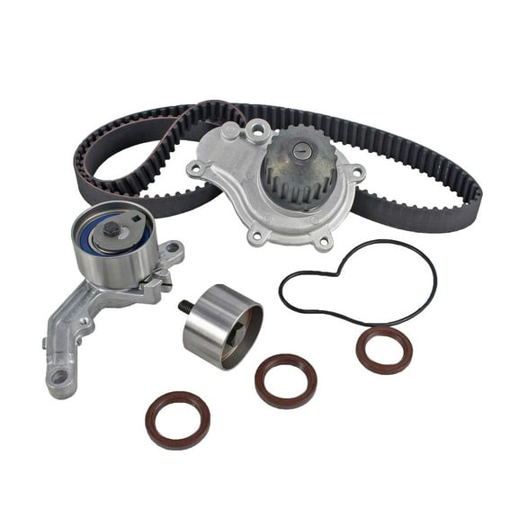 DNJ TBK151AWP Timing Belt Kit Water Pump Fits Cars & Trucks 03-10 Chrysler Liberty 2.4L DOHC