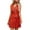 Red, variant on IROINNID Summer Dresses for Women , Floral Wedding Guest Maxi Dresses for Women with Sleeveless and V-Neck Belt Summer Outfits Dress