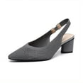 thumbnail image 3 of Knitted Back Strap Pointy Princess Sandals Shoes for Women Girls, 3 of 7