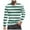 Green, variant on T Shirts for Man Color Blocked Striped Casual Trend Crew Neck Long Sleeve Tees Stretchy Fall Warm Basic Mens Shirts S