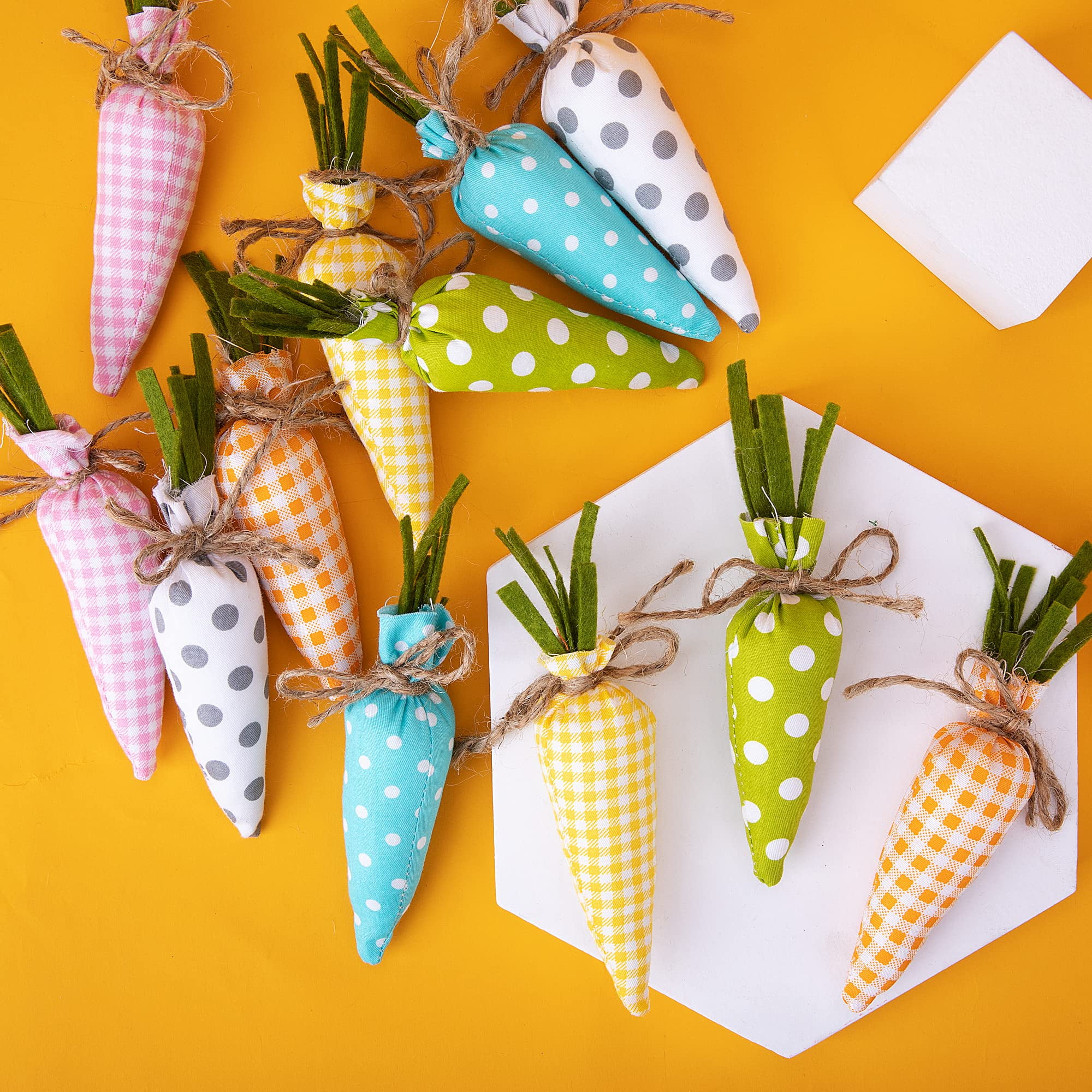 Clothespin Carrots (DIY Easter Decor) - The Happy Farmhouse