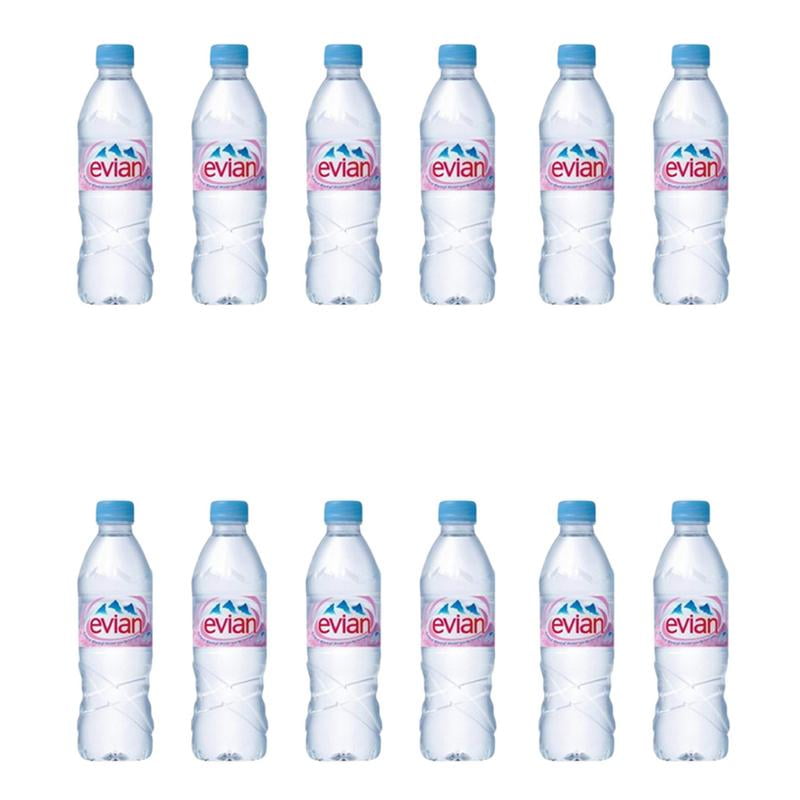Evian Mineral Water 500Ml (Pack of 12)