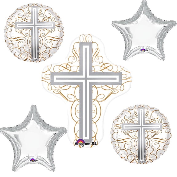 Cross Balloon Bouquet