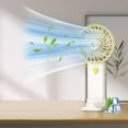 thumbnail image 5 of EUDIDV Hand Held Fan Rechargeable Style Handheld Small Fan A Must-have Little Gadget For Summer Outings Phone 5-leaf Fan Blades Provide Strong Supply The Can Be Used In Multiple Scen USB Fan Portable, 5 of 5