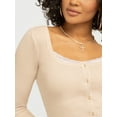 thumbnail image 4 of Jessica Simpson Women's Manuela Layered Look Top, Sizes XS-XL, 4 of 6