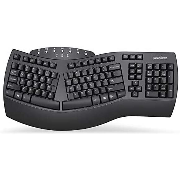 Teclado Perixx  PERIBOARD-612 Inalámbrico USB -Negro