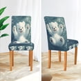 thumbnail image 5 of BZSMCE Chairs Slipcovers Dining Chair Covers Joyful Splash Creative Pattern, 5 of 7