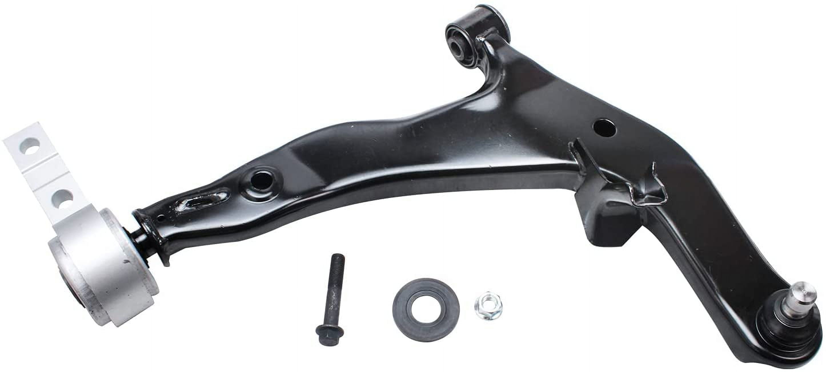 Detroit Axle - Front Right Lower Control Arm w/Ball Joint for Nissan Murano 2003 2004 2005 2006 2007, Lower Passenger Control Arm with Ball Joint Assembly Replacement