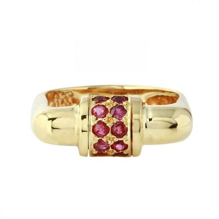 Foreli 0.5CTW Ruby 14K Yellow Gold Ring