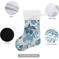 thumbnail image 3 of Coolnut 17.7 Inch Christmas Stockings, 1 PCS Tropical Plants Presonalized Large Stocking Sock for Family Holiday Xmas Party Decorations, 3 of 7
