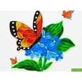 thumbnail image 6 of Monarch Butterfly on flower, quilling art greeting card for birthday, valentine's day, mother's day, anniversary, thank you, get well, 6" x 6", 6 of 10