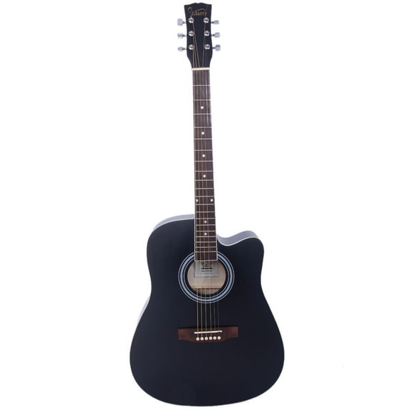 Hassch Gt502 41-Inch Notch Spruce Panel Matte Edging Folk Guitar Bag Shield Wrench Black