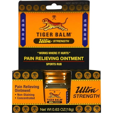 Tiger Balm Pain Relief Ointment - 0.63 oz