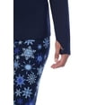 thumbnail image 5 of ClimateRight by Cuddl Duds Base Layer 2-piece Base layer Top and Legging Set (Women's and Women's Plus), 5 of 8