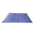 thumbnail image 2 of Ahgly Company Machine Washable Indoor Square Oriental Blue Modern Area Rugs, 3' Square, 2 of 4
