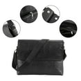 thumbnail image 4 of CUITING Men‘s Leather Bags For Men Men‘s Cross Body Handbag-Lightbrown, 4 of 11