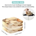 thumbnail image 5 of Shell Travel Portable Square Organizer Box: Earring Organizer & Jewelry Display for Girls and Women, 5 of 6