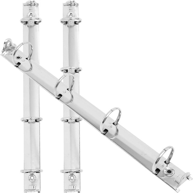 3pcs Binder Spine Inserts Paper Spine Binding Clips Binder Clip Mechanism Notebook Segmented Binders