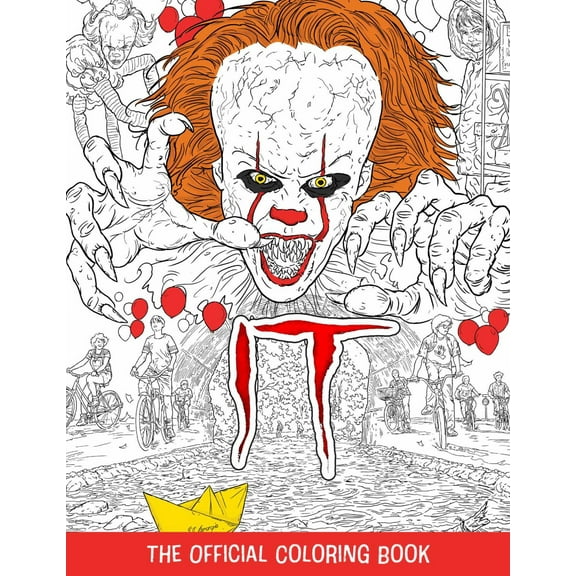 IT: the Official Coloring Book, 64 pages (Paperback)
