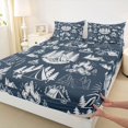 thumbnail image 4 of Erosebridal Camping Accessories Full Size Sheets 4-Piece for Kids Boys Girls,Camping Theme Bed Sheets for Teens,Ultra Soft Home Decor, 4 of 5