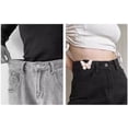 thumbnail image 5 of Detachable Butterfly Clips, Butterfly Waist Cinching Button for Clothes, Reusable Pant Clips ,No-Sew Instant Waistband Buckle for Loose Jeans for Women Pants Skirts, 5 of 7