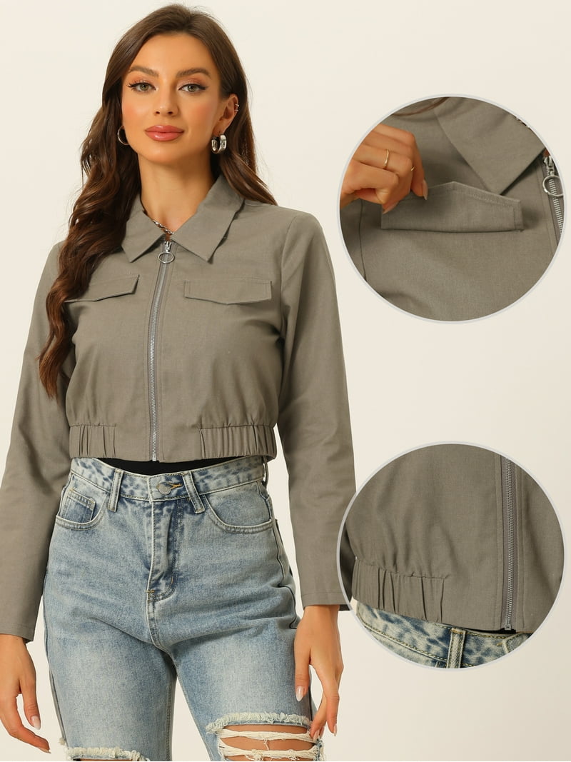 ジャケット・アウター andmary Zoey stand neck jacket gray ジャケット・アウター andmary Zoey stand neck jacket gray Zoey