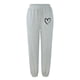 thumbnail image 3 of Gibobby pantalones de mujer Pantalones casuales estampados para mujer, deportivos, cintura cerrada, con cordones, cintura elástica, pantalones de pie pequeño, pantalones de chándal (Gris, M), 3 of 4