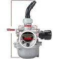 thumbnail image 3 of Motorcycle Carburetor Pz19 Motorcycle Carburetor 50cc 70 90 110 125cc Atv Dirt Bike Go Kart Carburettor Carburetor Assembly, 3 of 5