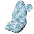 thumbnail image 5 of Uorisanigo Waterproof Car Seat Towel Cover - Blue Banana Leaf Print Bucket Towel Seat Covers Fits for Most Vehicles - Sweat-Proof & Machine Washable for Athletes, Gym Workouts, 5 of 6