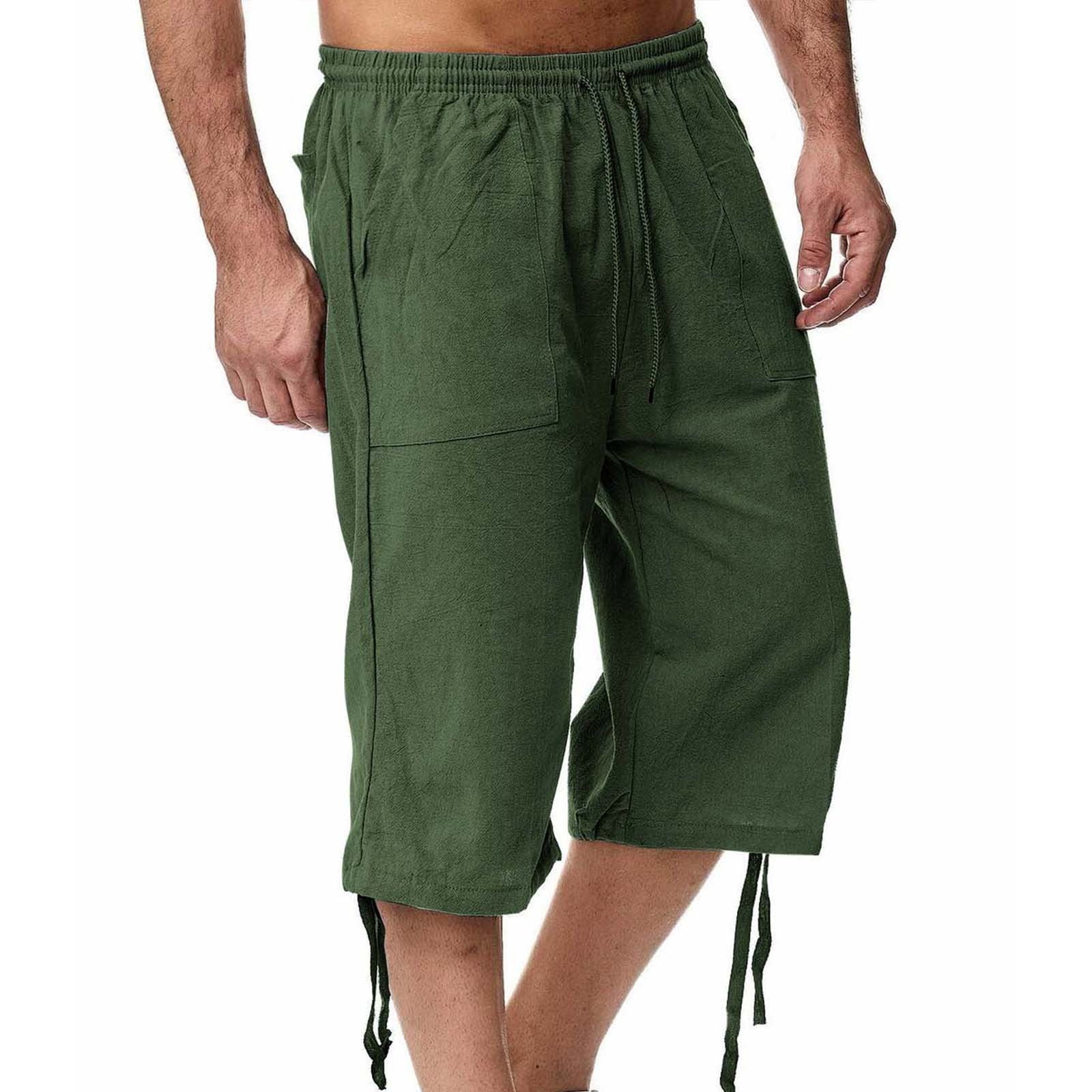 Pantalon Décontracté Homme Été - Léger, Respirant Et Confortable Pour Plage Et Quotidien