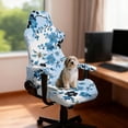 thumbnail image 2 of Pzuqiu Dragonfly Flower 4Pcs Game Chair Seat Covers Easy to Install Racing Computer Chair Slipcover Set Office Chairs Protector for Home Decor, Shop, Living Room, Office, 2 of 7