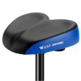 thumbnail image 1 of Bike Bicycle Saddle Bicycle Big Butt Mountain Bike Comfortable Retro Bicycle Accessories,blue, 1 of 5