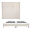 thumbnail image 1 of Box Base Cama King Size + Cabecera Nizza Beige Dicasa Dolum, 1 of 8